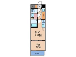 レオンコンフォート梅田北の物件間取画像